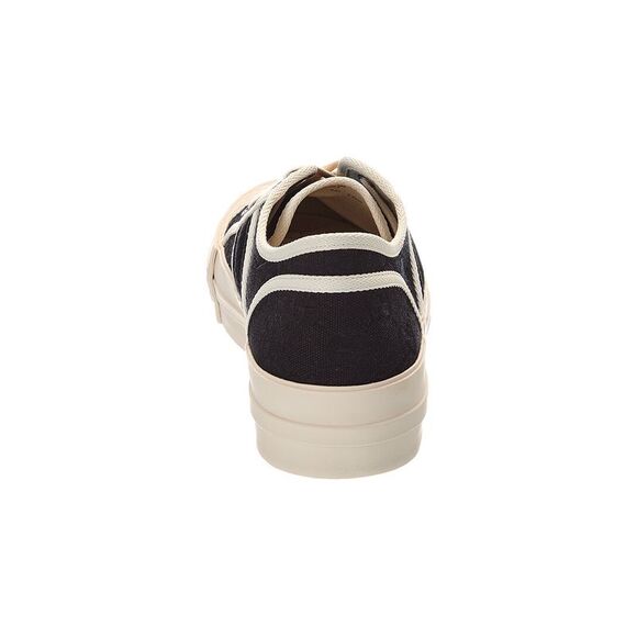 Gucci Chunky Gg Canvas & Leather Sneaker, Black